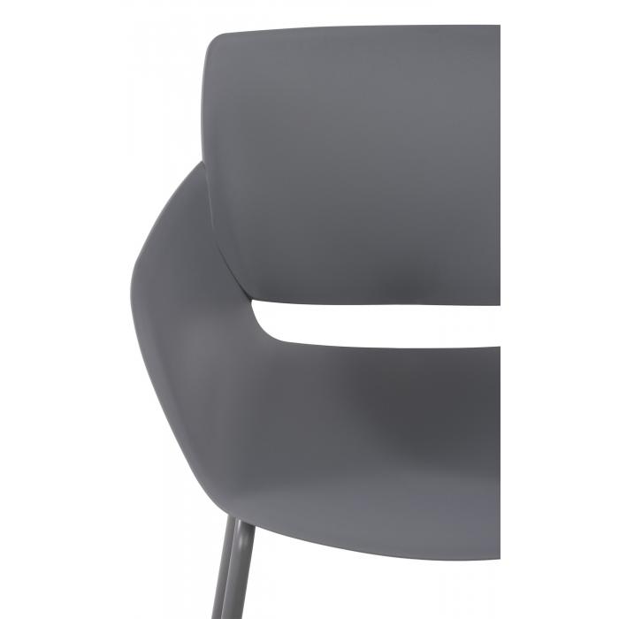 Stuhl HLO-CP120 ~ dunkelgrau