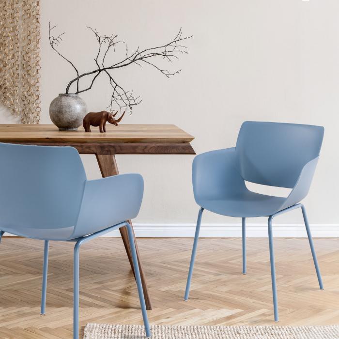 Stuhl HLO-CP120 ~ blau