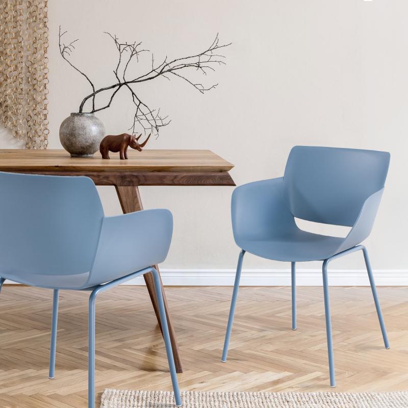 Stuhl HLO-CP120 ~ blau