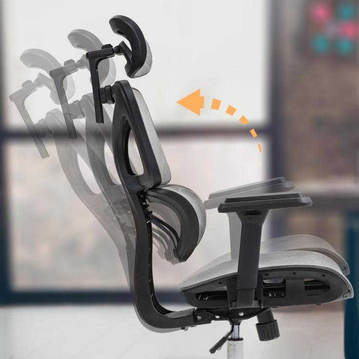 Brostuhl HLO-CP178 ~ grau