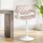 Barhocker HLO-CP314 Samt wei ~ creme