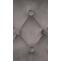 Barhocker HLO-CP314 Samt wei ~ grau