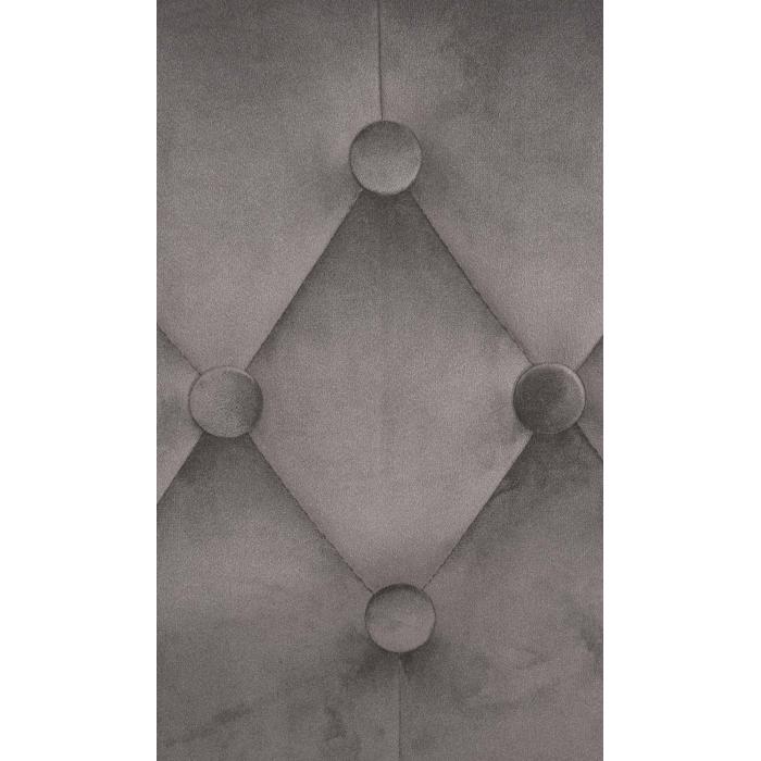 Barhocker HLO-CP314 Samt wei ~ grau