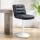 Barhocker HLO-CP246 Kunstleder wei ~ schwarz