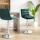 Barhocker HLO-CP247 Samt chrom ~ grn