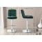 Barhocker HLO-CP247 Samt chrom ~ grn