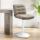 Barhocker HLO-CP248 Stoff wei ~ taupe