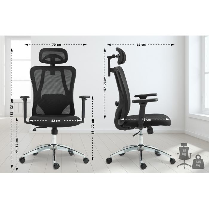 Brostuhl HLO-CP179 ~ schwarz