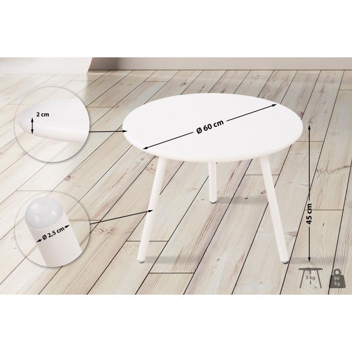 Couchtisch HLO-CP4 ~ wei