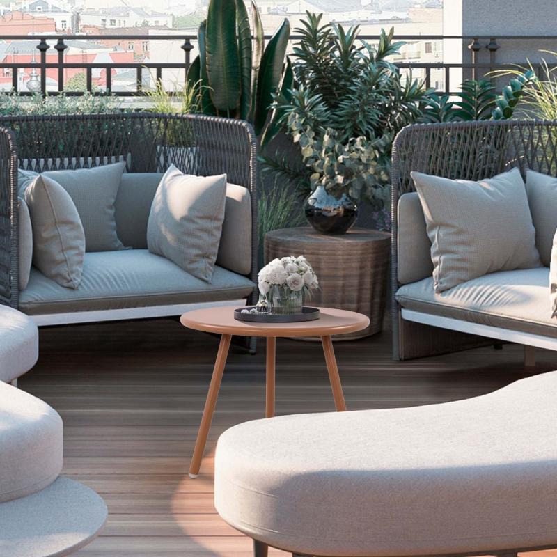 Couchtisch HLO-CP3 ~ terracotta