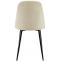 4er Set Sthle HLO-CP49 Stoff ~ creme