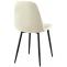 4er Set Sthle HLO-CP49 Stoff ~ creme