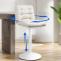 2er Set Barhocker HLO-CP247 Samt wei ~ creme