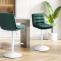 2er Set Barhocker HLO-CP247 Samt wei ~ grn