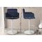 Barhocker HLO-CP326 Samt wei ~ blau