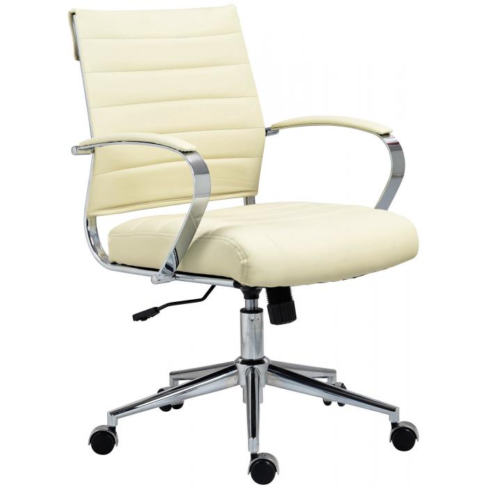 Brostuhl HLO-CP165 Kunstleder ~ creme