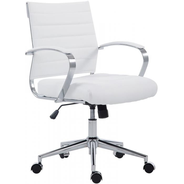 Brostuhl HLO-CP165 Kunstleder ~ wei