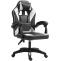Brostuhl HLO-CP189 Kunstleder ~ schwarz/wei