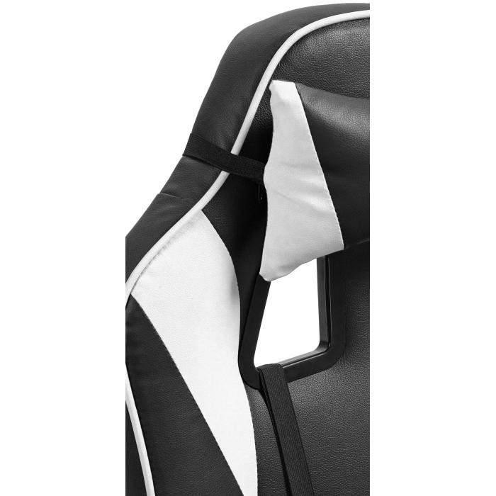 Brostuhl HLO-CP189 Kunstleder ~ schwarz/wei