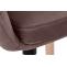 Barhocker HLO-CP19 Samt ~ coffee