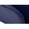 Barhocker HLO-CP19 Samt ~ dunkelblau