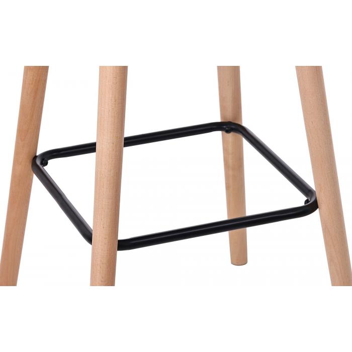 2er Set Barhocker HLO-CP19 Samt ~ dunkelblau