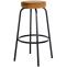 Barhocker HLO-CP324 Samt ~ coffee