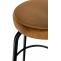 Barhocker HLO-CP324 Samt ~ coffee