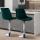 Barhocker HLO-CP296 Samt chrom ~ grn