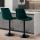 Barhocker HLO-CP296 Samt schwarz ~ grn