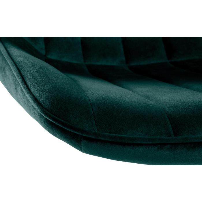 Barhocker HLO-CP296 Samt schwarz ~ grn