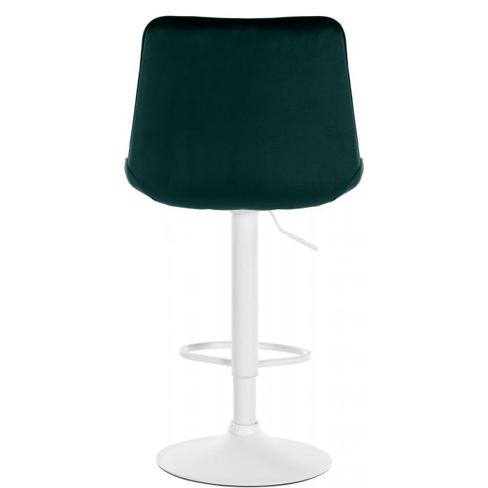 2er Set Barhocker HLO-CP296 Samt wei ~ grn