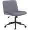 Brostuhl HLO-CP192 Samt ~ dunkelgrau