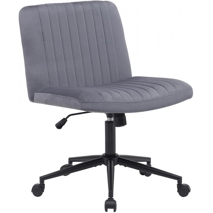 Brostuhl HLO-CP192 Samt ~ dunkelgrau
