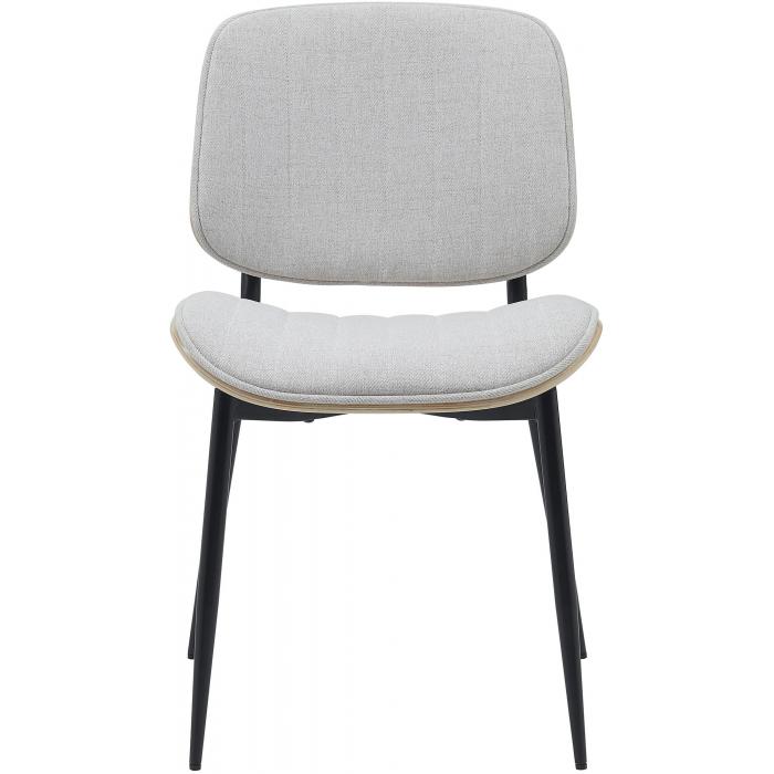 Besucherstuhl HLO-CP119 Stoff ~ natura/creme