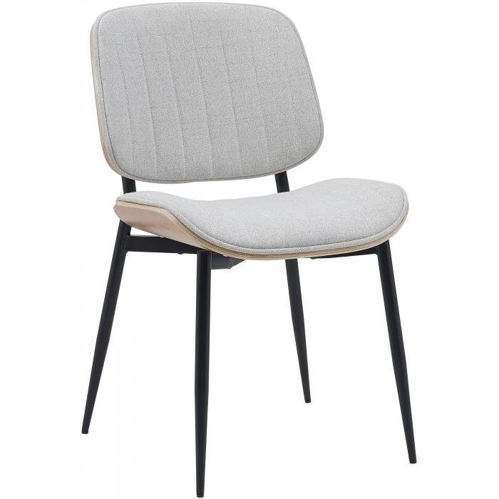 Besucherstuhl HLO-CP119 Stoff ~ natura/creme