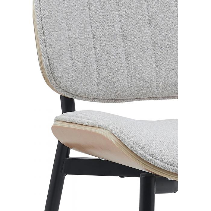 Besucherstuhl HLO-CP119 Stoff ~ natura/creme