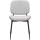 Besucherstuhl HLO-CP119 Stoff ~ walnuss/creme