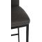 Barhocker HLO-CP142 Stoff B ~ dunkelgrau