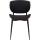Besucherstuhl HLO-CP118 Stoff ~ walnuss/schwarz Besucherstuhl HLO-CP118 Stoff ~ walnuss/schwarz