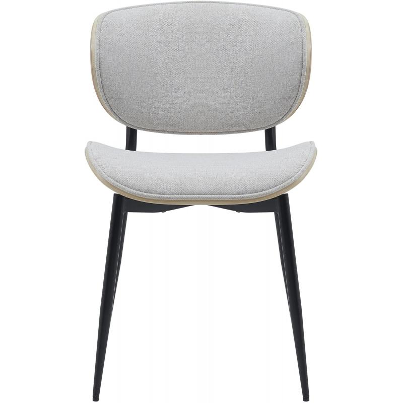 Besucherstuhl HLO-CP118 Stoff ~ natura/creme