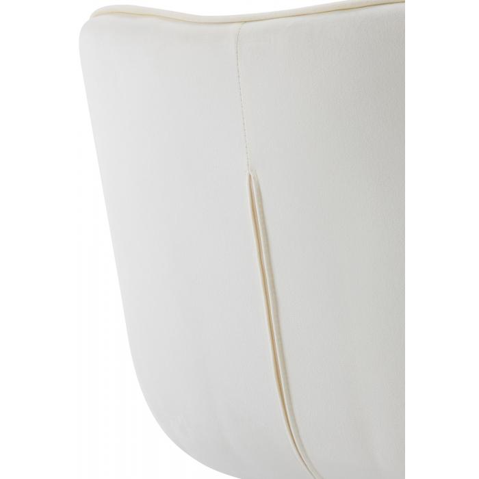 Esszimmerstuhl HLO-CP119 Samt ~ creme