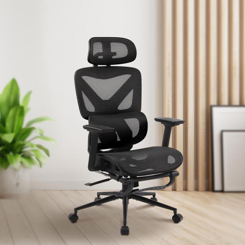 Brostuhl HLO-CP190 ~ schwarz/schwarz