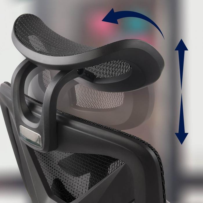 Brostuhl HLO-CP190 ~ schwarz/schwarz