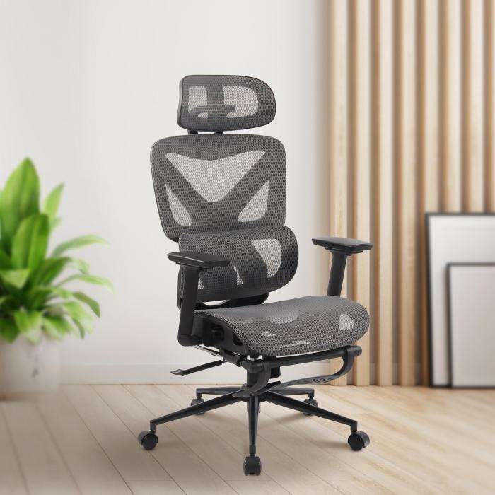 Brostuhl HLO-CP190 ~ schwarz/grau