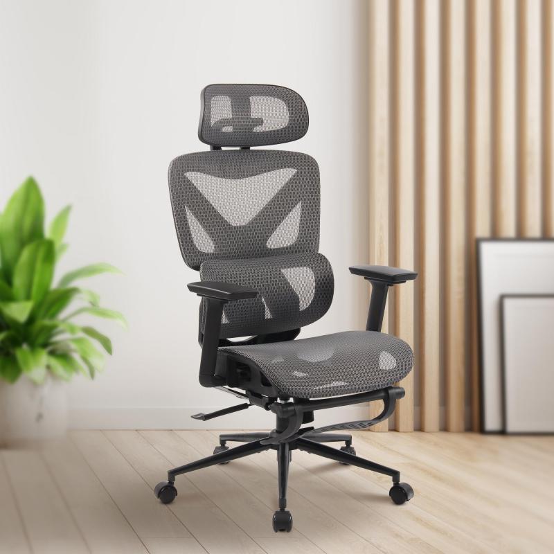 Brostuhl HLO-CP190 ~ schwarz/grau