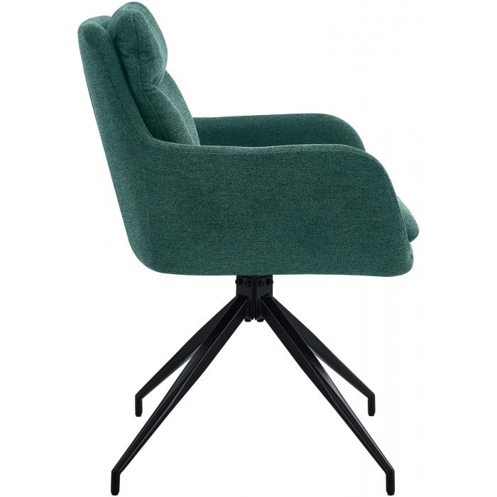 Esszimmerstuhl HLO-CP128 Stoff ~ grn
