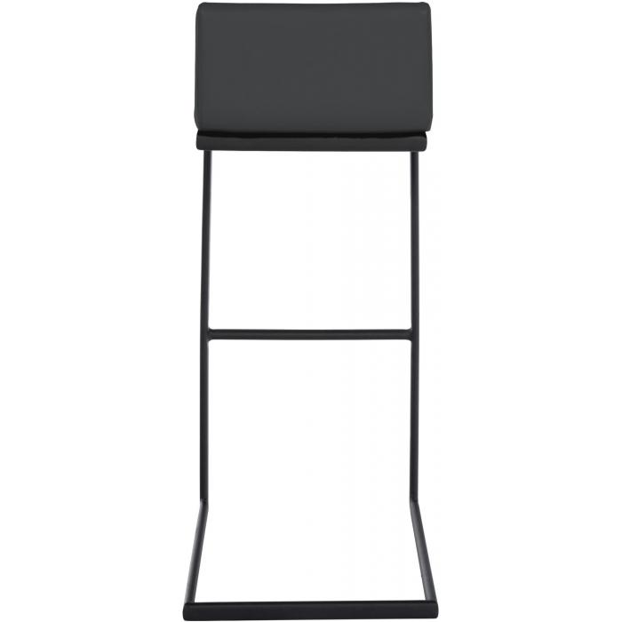 Barhocker HLO-CP331 Kunstleder B ~ dunkelgrau