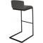 Barhocker HLO-CP186 Stoff B ~ dunkelgrau