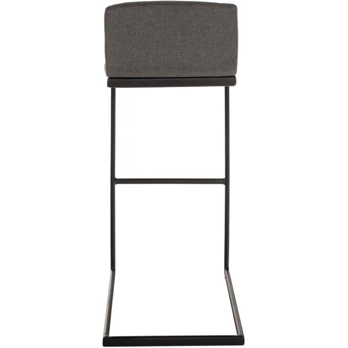 Barhocker HLO-CP186 Stoff B ~ dunkelgrau